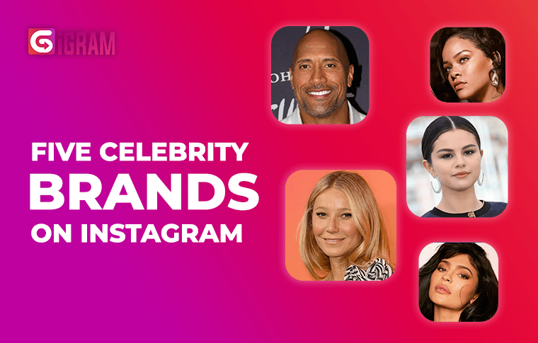 Celebrity Brands on Instagram