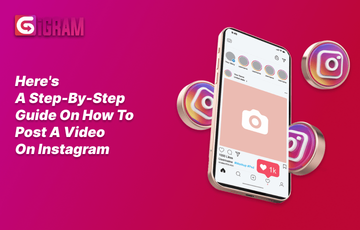 A step-by-step guide on how to post a video on Instagram